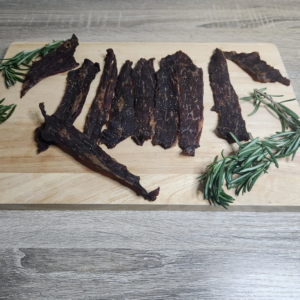 Volcanic Smoked BBQ Beef Jerky | Hickory Smoke Crunch | Small Batch